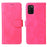 Skin-Touch PU Leather Flip Folio Cover with Stand for Samsung Galaxy A03s (166.5mm) - Rose - 1