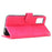 Skin-Touch PU Leather Flip Folio Cover with Stand for Samsung Galaxy A03s (166.5mm) - Rose - 5