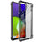 IMAK Transparent Reinforced Corners Soft TPU Cushion Ultra-Thin Slim Cover with Screen Protector for Samsung Galaxy A22 4G (EU Version) - Transparent Black - 1