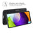 Wallet Design Folio Flip Litchi Texture Protective Soft PU Leather Phone Case with Stand for Samsung Galaxy A52s 5G/A52 4G/5G - Black - 6