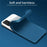 Silky-Soft Touch Soft Silicone Precise Cutouts Slim Protective Shockproof Case for Samsung Galaxy A72 5G / 4G - Black - 5