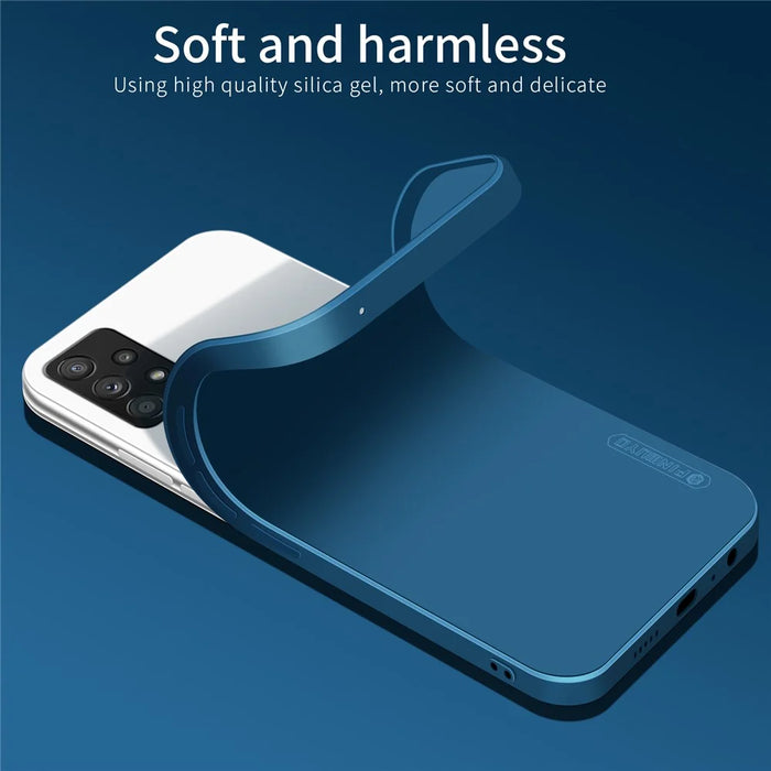 Silky-Soft Touch Soft Silicone Precise Cutouts Slim Protective Shockproof Case for Samsung Galaxy A72 5G / 4G - Black - 5