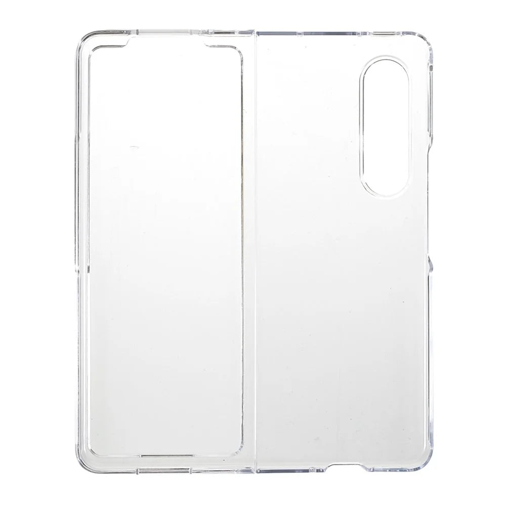 Crystal Clear Hard PC Protective Phone Cover for Galaxy Z Fold3 5G - 1