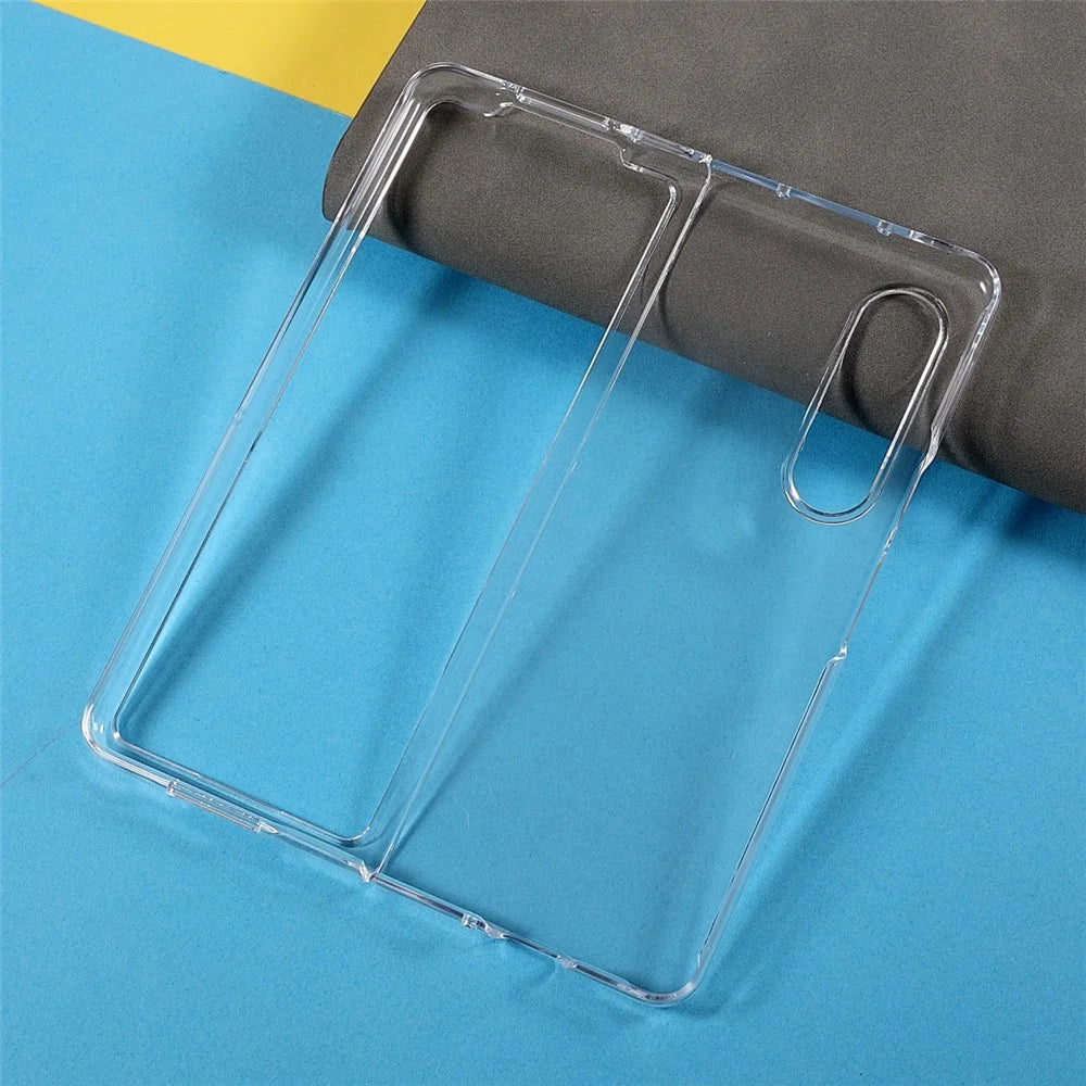 Crystal Clear Hard PC Protective Phone Cover for Galaxy Z Fold3 5G - 4