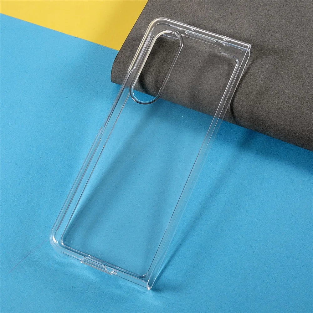 Crystal Clear Hard PC Protective Phone Cover for Galaxy Z Fold3 5G - 5