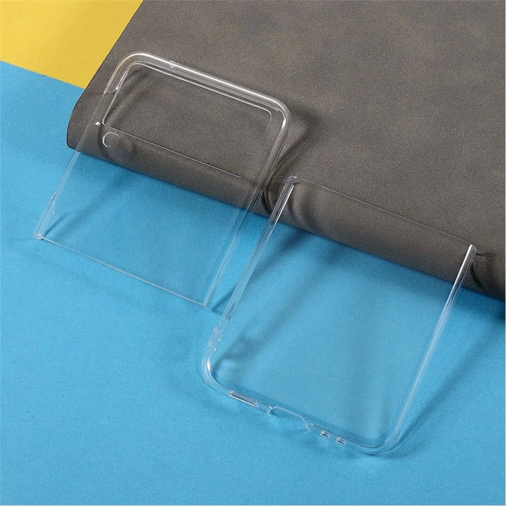 Slim Transparent Hard PC Clear Back Cover for Samsung Galaxy Z Flip3 5G - 2