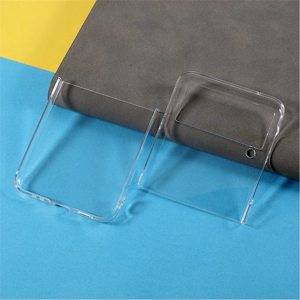 Slim Transparent Hard PC Clear Back Cover for Samsung Galaxy Z Flip3 5G - 3