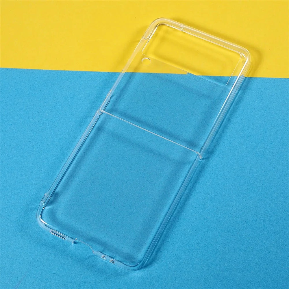 Slim Transparent Hard PC Clear Back Cover for Samsung Galaxy Z Flip3 5G - 5
