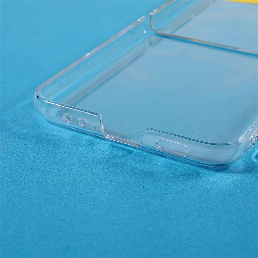Slim Transparent Hard PC Clear Back Cover for Samsung Galaxy Z Flip3 5G - 6