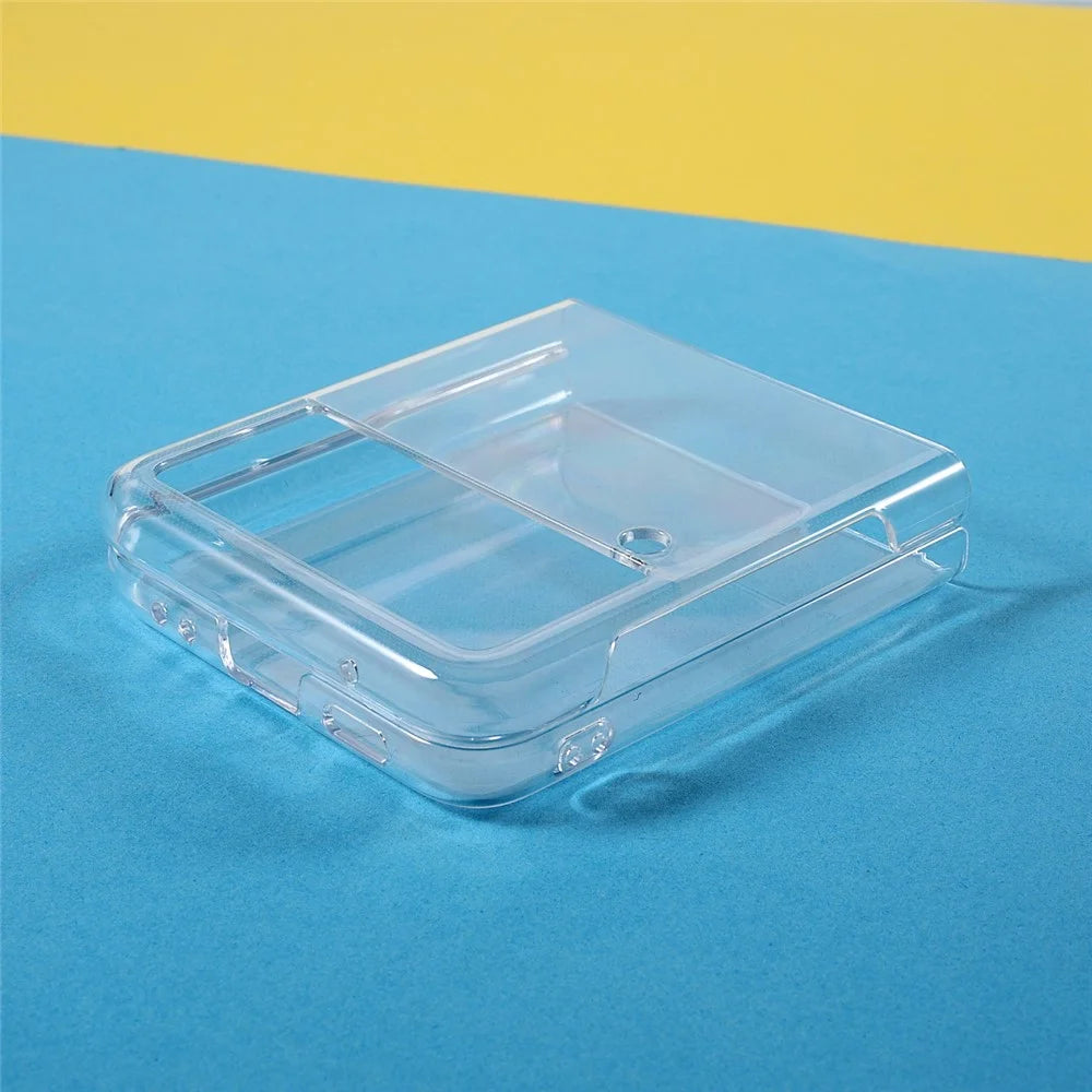 Slim Transparent Hard PC Clear Back Cover for Samsung Galaxy Z Flip3 5G - 7