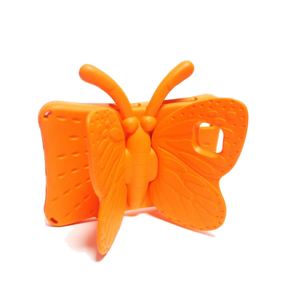 Butterfly Shape Kickstand Design Shockproof EVA Tablet Case Shell for Samsung Galaxy Tab A7 10.4 (2022) / (2020) - Orange - 6