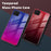 Gradient Color Anti Scratch Glass + TPU Phone Case Cover for Samsung Galaxy M32 (Global Version) - Pink/Purple - 7
