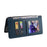 GQ.UTROBE 009 Series Phone Cover Case Wallet With Supporting Stand Multi-function Design for Samsung Galaxy A12 - Blue - 6