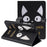 For Samsung Galaxy Tab A7 10.4 (2020) / (2022) / T505 / T500 Pattern Printing Wallet Stand Leather Tablet Case - Cat Ears - 1