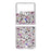 2-Piece Design Rhinestone Decoration Hard PC Cover Shell for Samsung Galaxy Z Flip3 5G - Pink - 1
