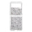 2-Piece Design Rhinestone Decoration Hard PC Cover Shell for Samsung Galaxy Z Flip3 5G - Pink - 2