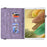 Imprinted Butterfly Flower PU Leather Card Slots Multi-Angle Stand Case with Elastic Band for Samsung Galaxy Tab A7 Lite 8.7-inch - Purple - 5