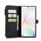 For Samsung Galaxy Note 10 Plus / Note 10 Plus 5G Phone Cases with Strap CASEME C30 Zipper Multiple Card Holder PU Leather Cover - Black - 6