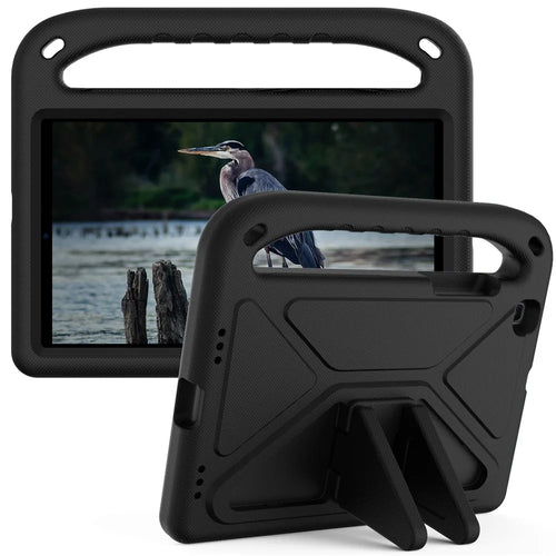 Kickstand Handle Design Drop-proof EVA Tablet Case Cover for  Samsung Galaxy Tab A 8.0 Wi-Fi (2019) SM-T290/Tab A 8.0 LTE (2019) SM-T295 - Black - 1