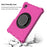 Spider Web Kickstand EVA Tablet Case with Shoulder Strap for Samsung Galaxy Tab S6 Lite (2020) P615 P610 / (2022) / (2024) - Rose - 2