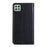 Wallet Stand Design Magnetic Auto-absorbed Leather Phone Cover Shell for Samsung Galaxy A22 5G (EU Version) - Black - 3