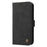 For Samsung Galaxy A22 5G (US) Leather Wallet Cases Skin Touch Phone Cover Stand with Strap - Black - 3