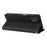 For Samsung Galaxy A32 5G / M32 5G Leather Wallet Cases Skin Touch Phone Cover Stand with Strap - Black - 6