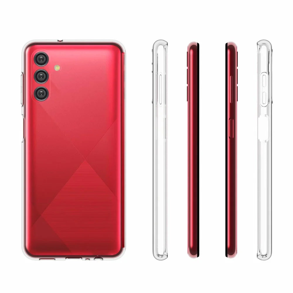 10Pcs / Pack Slim Fit Watermark-Resistant Transparent TPU Phone Cover for Samsung Galaxy A13 5G / A04s 4G (164.7mm) - 7