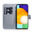 Pattern Printing Magnetic Clasp Stand Design Leather Phone Cover Protector with Wallet for Samsung Galaxy A03s (164.2mm) - Wolf - 5
