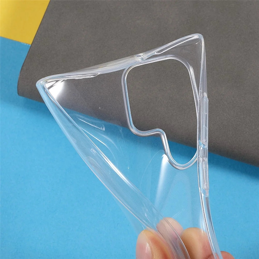 TPU Phone Cover Soft Clear Case for Samsung Galaxy S22 Ultra 5G - 7