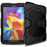 Heavy Duty Silicone PC Hybrid Case Clip Kickstand Combo Shell for Samsung Galaxy Tab A 10.1 (2016) T580 T585 - Black - 3