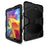Heavy Duty Silicone PC Hybrid Case Clip Kickstand Combo Shell for Samsung Galaxy Tab A 10.1 (2016) T580 T585 - Black - 5