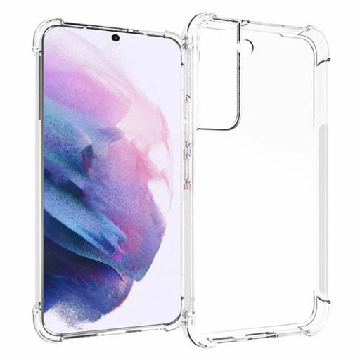 Flexible Clear TPU Scratch-Resistant Anti Slip Protective Phone Case for Samsung Galaxy S22 5G - 1