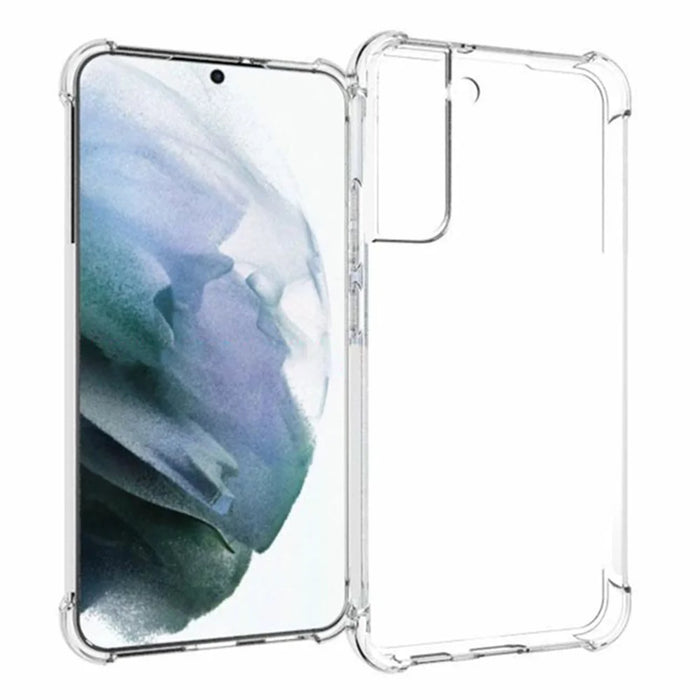 Transparent Flexible TPU Bumper Non Slip Protective Case Shell for Samsung Galaxy S22+ 5G - 1