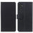 Premium PU Leather Wallet Case Stand Feature Magnetic Closure Flip Cover for Samsung Galaxy A13 5G / A04s 4G (164.7mm) - Black - 1