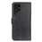 Folio Flip Well-Protected Leather Phone Shell Stand Wallet Cover for Samsung Galaxy S22 Ultra 5G - Black - 3