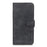 KHAZNEH Retro Texture Full Protection Leather Stand Wallet Cover Phone Case for Samsung Galaxy S22 5G - Black - 2