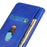 Split Leather Stylish Litchi Texture Wallet Phone Case Stand Flip Shell for Samsung Galaxy A13 5G / A04s 4G (164.7mm) - Blue - 6