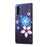Pattern Printing Cross Texture PU Leather Stand Phone Wallet Shell Case for Samsung Galaxy A13 5G / A04s 4G (164.7mm) - Flower - 3