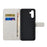 Pattern Printing Cross Texture PU Leather Stand Phone Wallet Shell Case for Samsung Galaxy A13 5G / A04s 4G (164.7mm) - Flower - 4