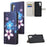Pattern Printing Cross Texture PU Leather Stand Phone Wallet Shell Case for Samsung Galaxy A13 5G / A04s 4G (164.7mm) - Flower - 6