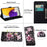 3D Creative Pattern Printing PU Leather Folio Flip Wallet Case Stand Magnetic Closure Cover with Strap for Samsung Galaxy S22 5G - Pink Flowers - 5