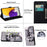 3D Pattern Printing PU Leather Wallet Stand Phone Case with Wrist Strap for Samsung Galaxy A13 5G / A04s 4G (164.7mm) - Dog - 5