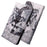 3D Pattern Printing PU Leather Wallet Stand Phone Case with Wrist Strap for Samsung Galaxy A13 5G / A04s 4G (164.7mm) - Dog - 6