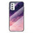 Starry Sky Series Soft TPU Bumper Frame Shockproof Tempered Glass Back Cover for Samsung Galaxy M52 5G - Dream Starry Sky - 1