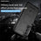 Rugged Square Grid Design Thickened Anti-Drop Anti-Fingerprint TPU Phone Case for Samsung Galaxy S22 5G - Black - 7