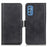 Shockproof Flip Cover Magnetic Closure Leather Wallet Stand Case for Samsung Galaxy M52 5G - Black - 1