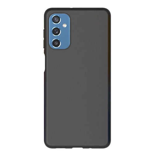 10Pcs/Pack Double-sided Matte Finish Flexible TPU Protective Phone Back Cover Case for Samsung Galaxy M52 5G - Black - 1