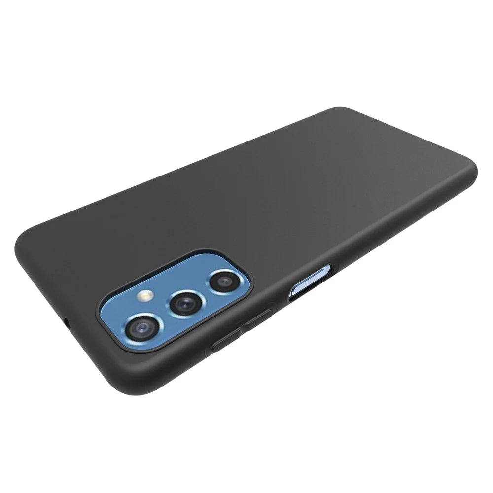 10Pcs/Pack Double-sided Matte Finish Flexible TPU Protective Phone Back Cover Case for Samsung Galaxy M52 5G - Black - 3