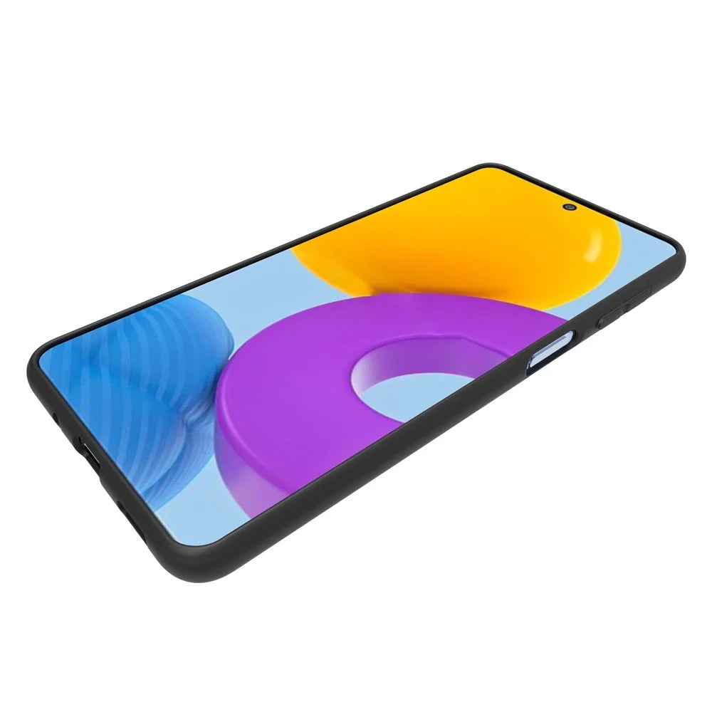10Pcs/Pack Double-sided Matte Finish Flexible TPU Protective Phone Back Cover Case for Samsung Galaxy M52 5G - Black - 5